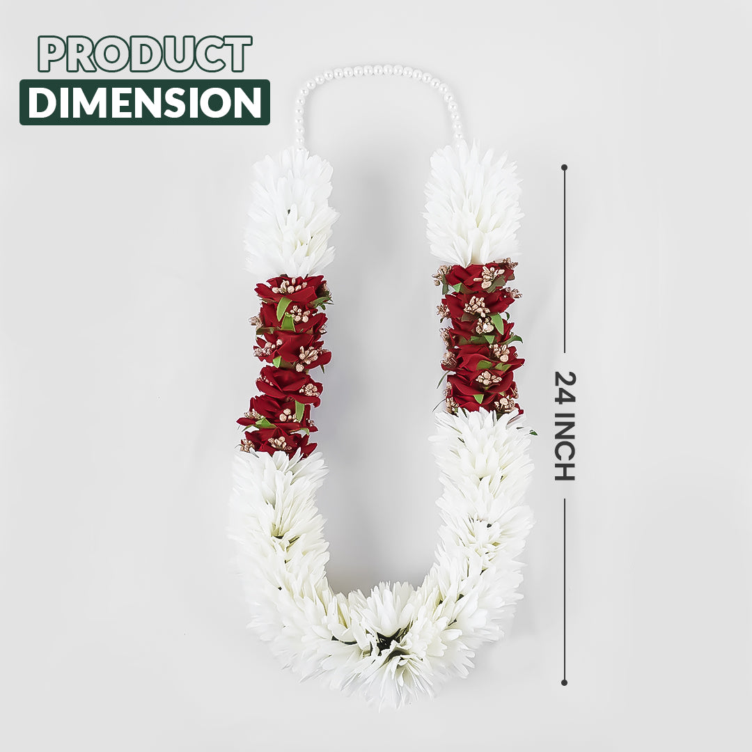 Artificial Garland Haar & Varmala For Bride and Groom Mala Wedding Ceremony Garlands