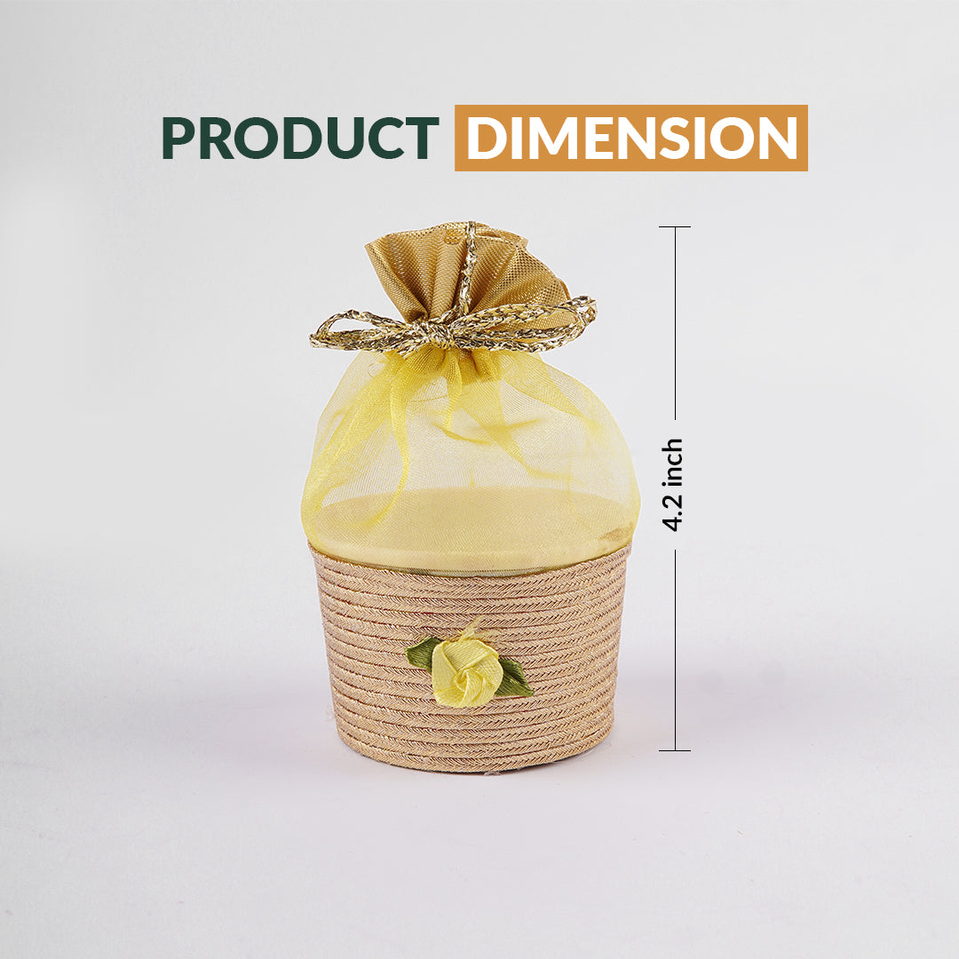 Pack of 10 - Organza Gift Pouches | Sheer Drawstring Bags for Weddings, Parties & Favors