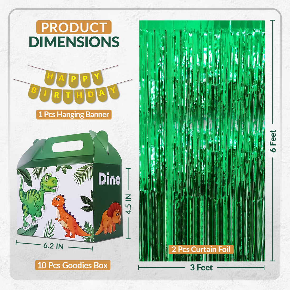 Dinosaur Balloon Kits Arch for Birthday Party, Balloon Garland Kit,Dino Theme Birthday Party Decoration Backdrop, Indoor Decoration