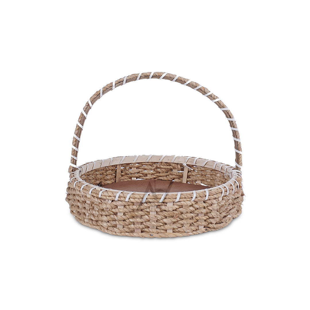 Set of 5 - Round Jute Basket Set