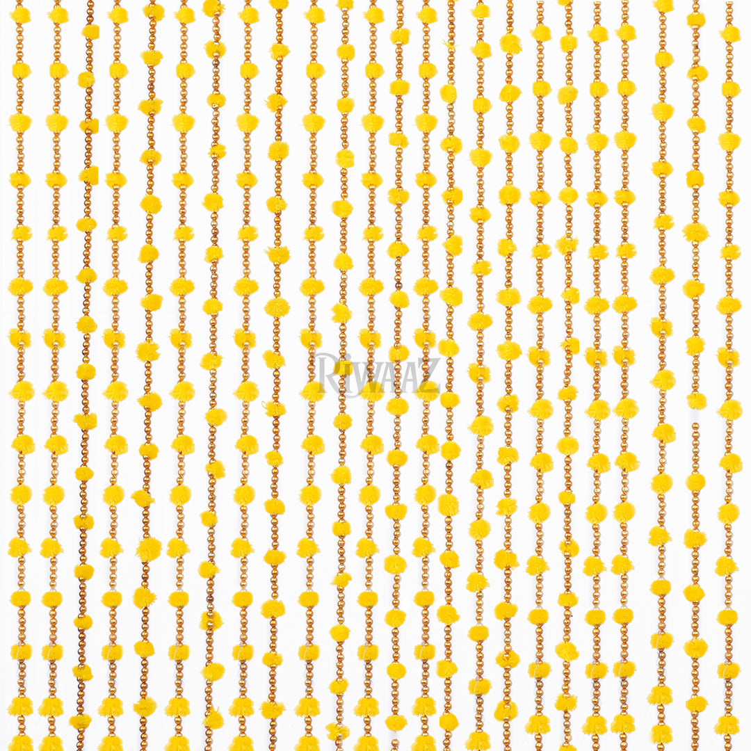 12 Pcs - Small Pom Pom Garlands