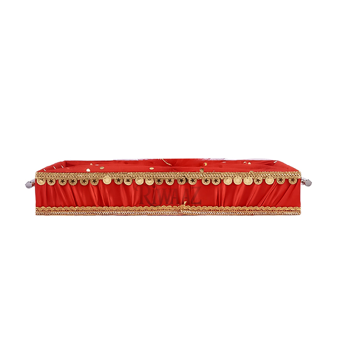 Red Satin Trays for Weddings, Gifts & Event Displays