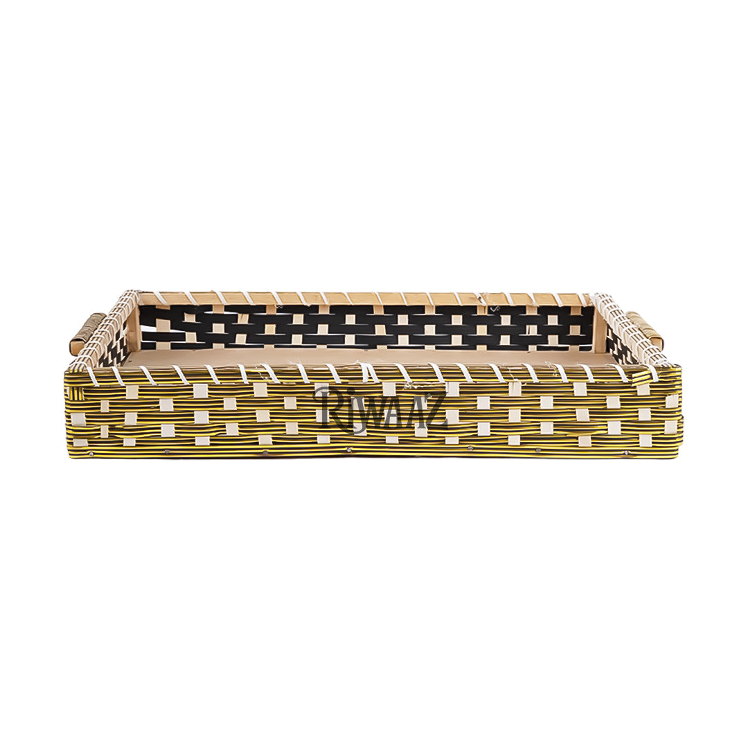 Set of 5 - Golden Rectangle Cane Trays for gifting