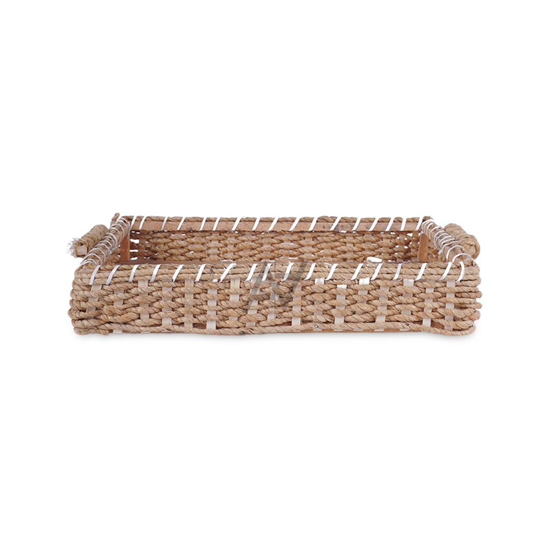 Set of 5 - Rectangular Jute Basket Set