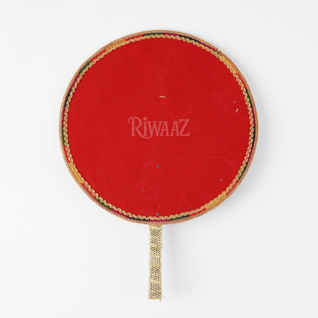 Custom Velvet Wedding Photo Booth Props – Personalized Mehendi Sign with Gold Vinyl Print