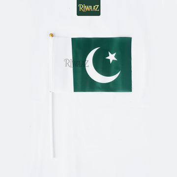 Pack of 12 – Handheld Pakistan Flags for 14 August & National Events