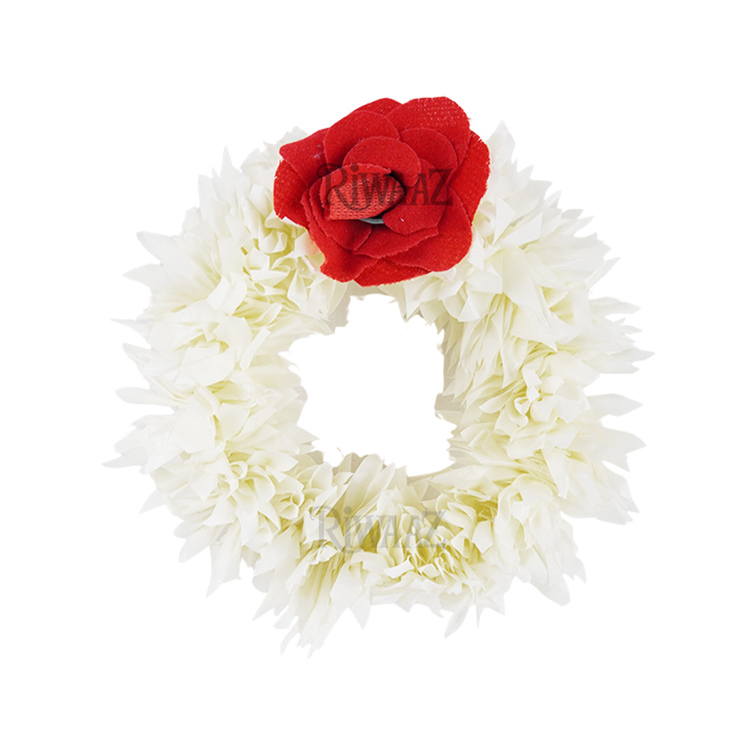 Artificial Flower Hand Bangles: Indian Wedding Jewelry