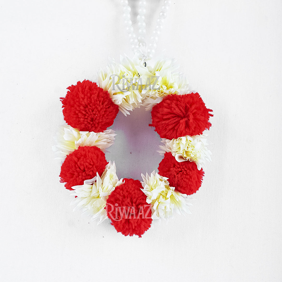 Artificial Flower Bridal Gajra Bangles: Indian Pakistani Wedding Jewelry