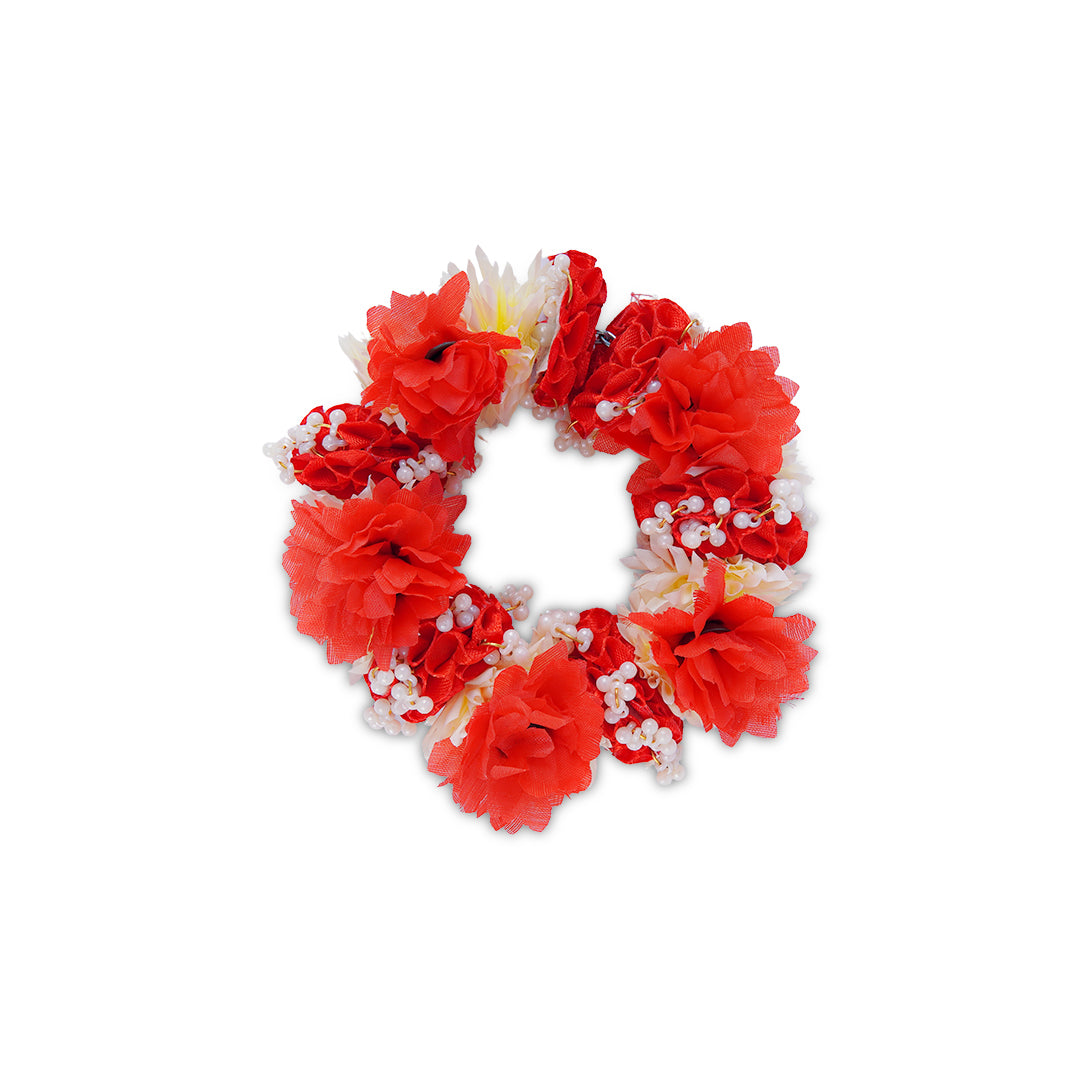 Artificial Floral Hand Bangles for Mehndi, Haldi, Wedding | Flower Jewelry for Traditional Events