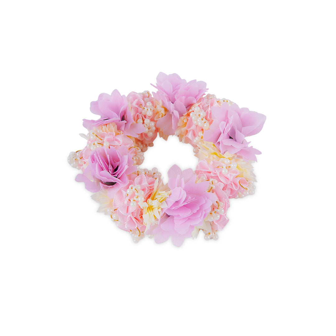 Artificial Floral Hand Bangles for Mehndi, Haldi, Wedding | Flower Jewelry for Traditional Events