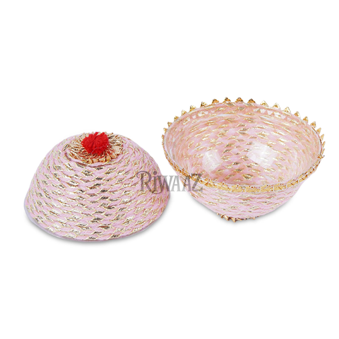 Multi Color - 25 Pcs Matki Box Bid Box For Nikkah, Mehndi Dholki Box Wedding Matki Pouches Wedding