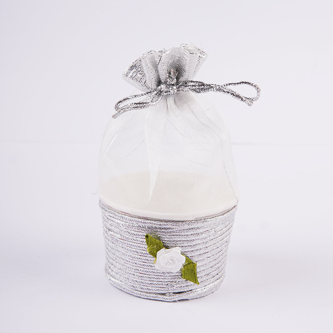 Pack of 10 - Organza Gift Pouches | Sheer Drawstring Bags for Weddings, Parties & Favors