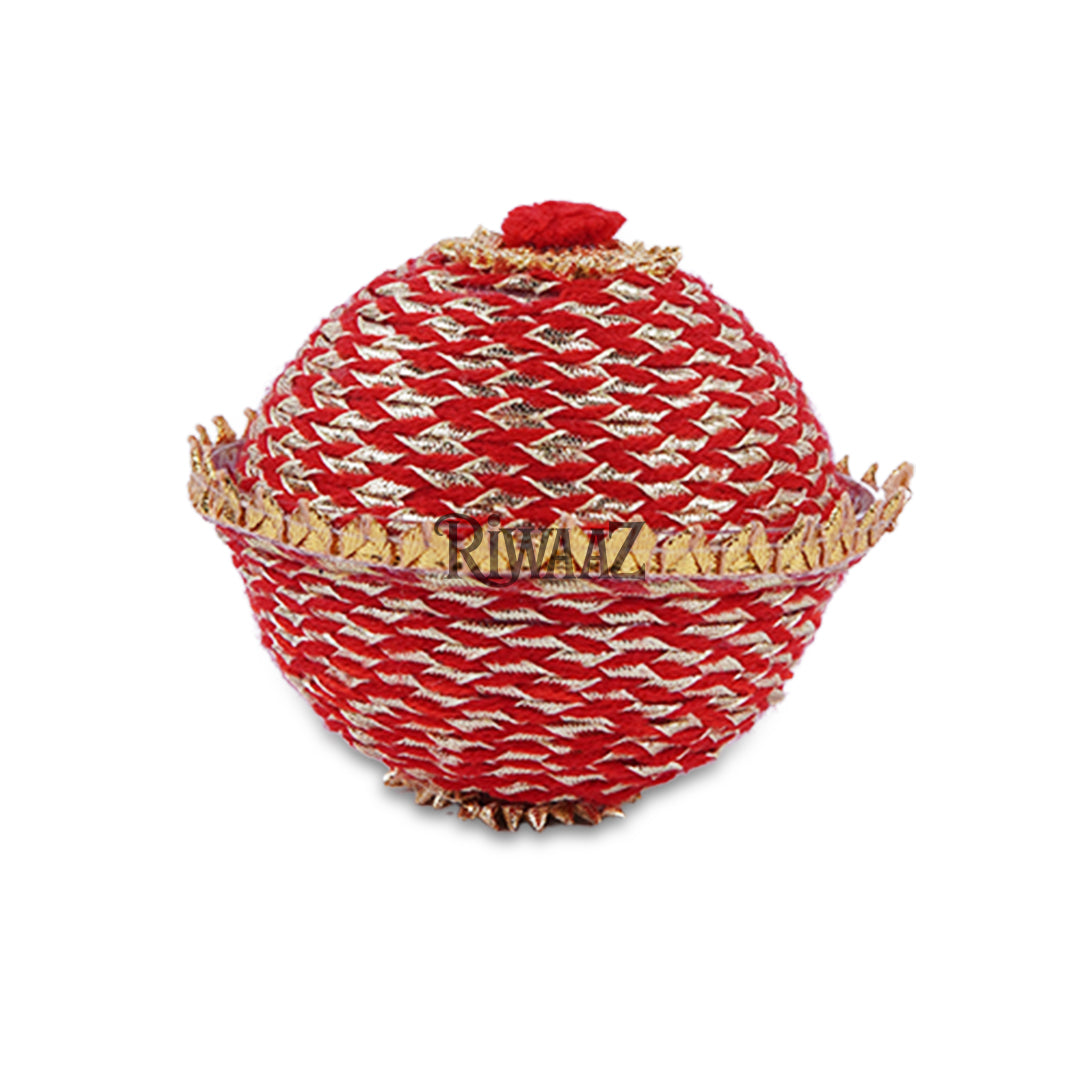 Multi Color - 25 Pcs Matki Box Bid Box For Nikkah, Mehndi Dholki Box Wedding Matki Pouches Wedding