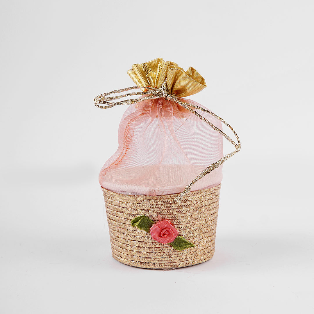 Pack of 10 - Organza Gift Pouches | Sheer Drawstring Bags for Weddings, Parties & Favors