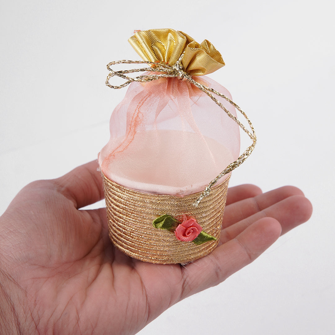 Pack of 10 - Organza Gift Pouches | Sheer Drawstring Bags for Weddings, Parties & Favors