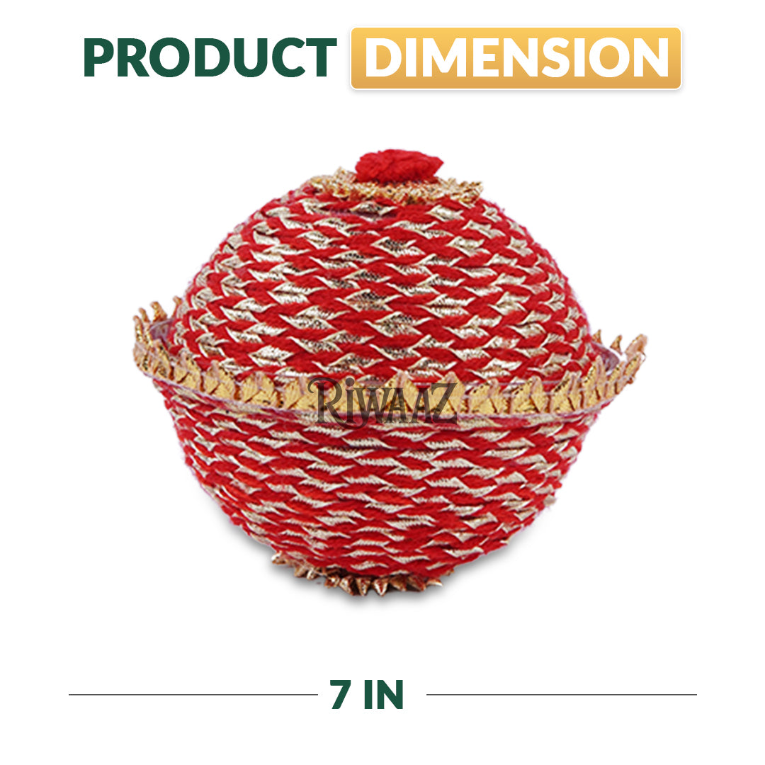Multi Color - 25 Pcs Matki Box Bid Box For Nikkah, Mehndi Dholki Box Wedding Matki Pouches Wedding