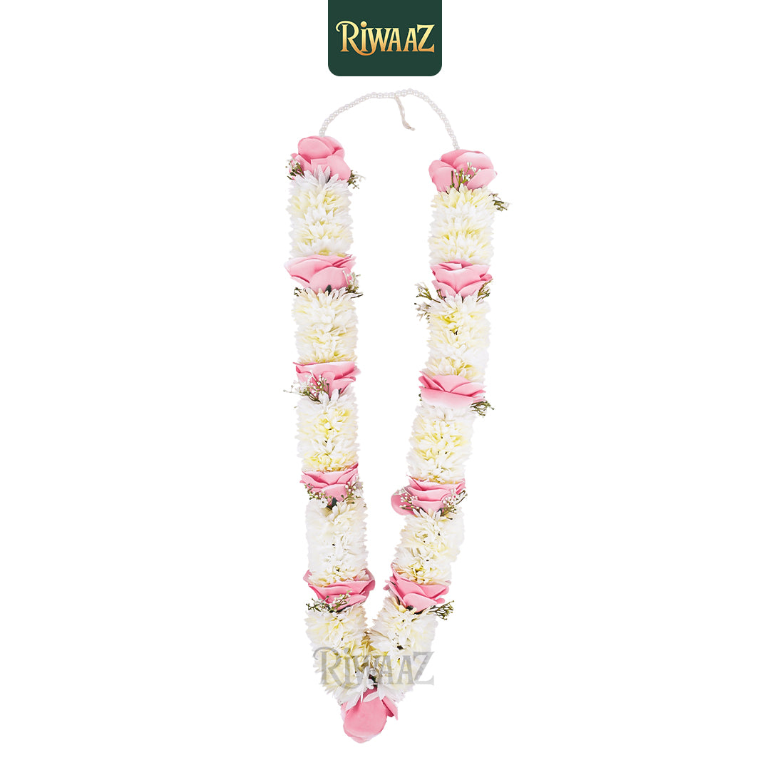 Traditional Wedding Haar Varmala For Nikkah Maiyun Mehndi, Shadi, Vivah Couple Garland Set Bride & Groom South Asian Culture Celebration