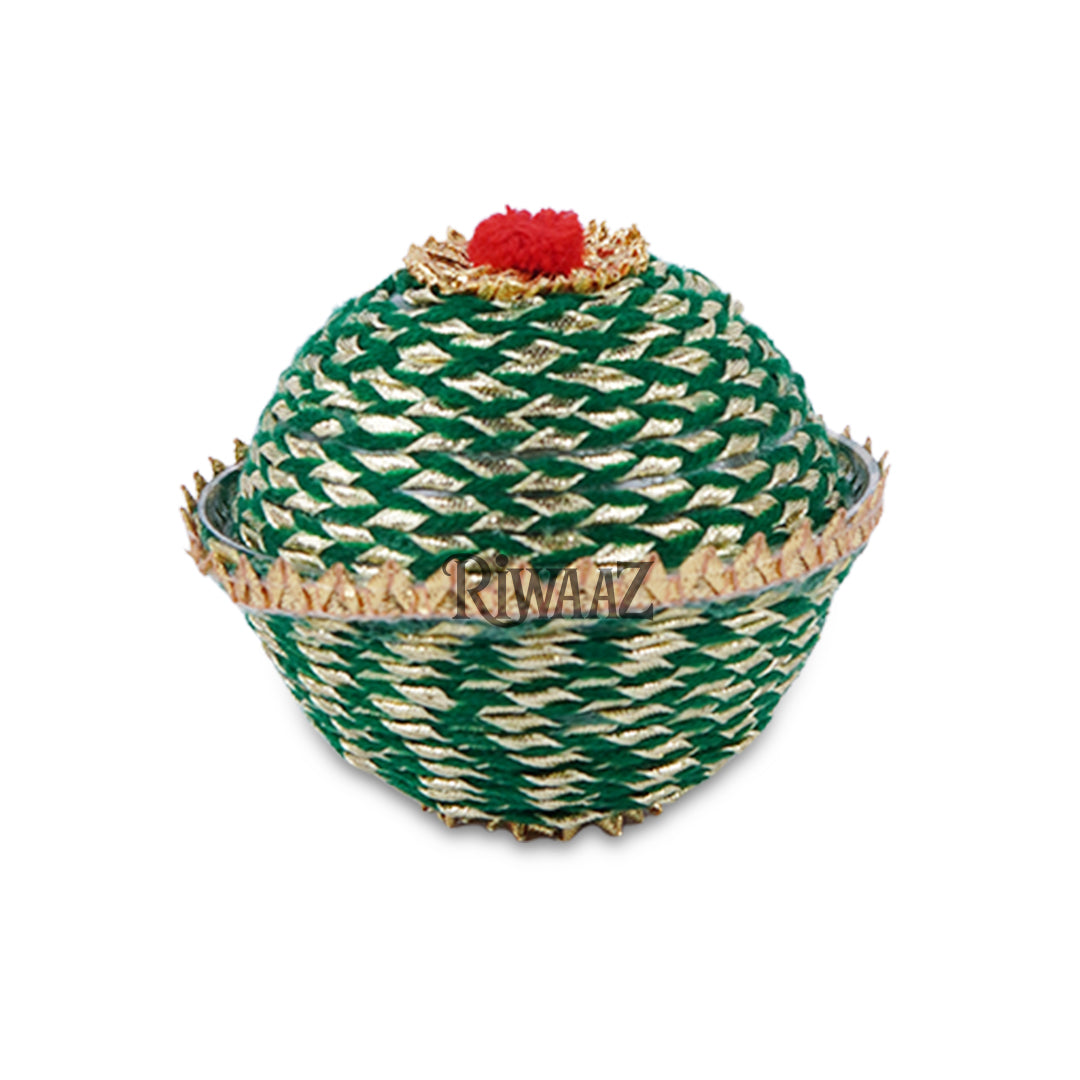 Multi Color - 25 Pcs Matki Box Bid Box For Nikkah, Mehndi Dholki Box Wedding Matki Pouches Wedding