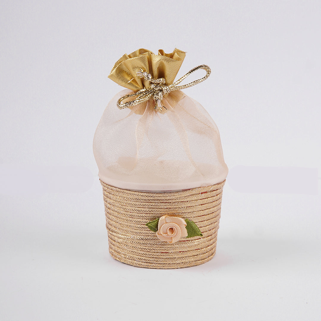 Pack of 10 - Organza Gift Pouches | Sheer Drawstring Bags for Weddings, Parties & Favors