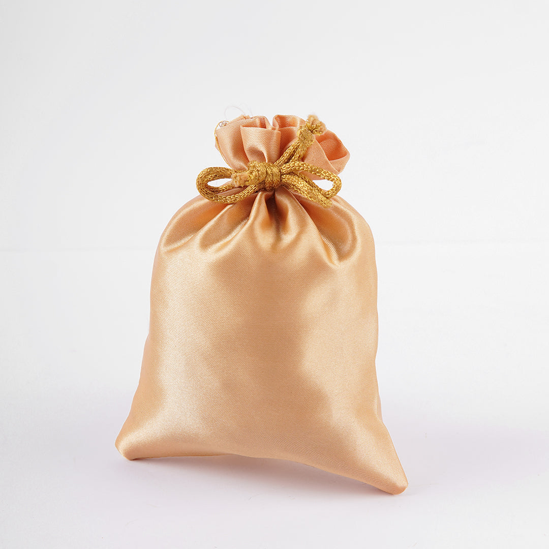 Pack of 10 - Satin Pouches for Wedding - Nikkah Pouches