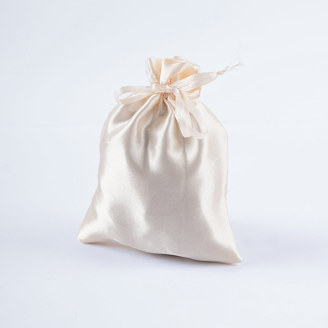 Pack of 10 - Satin Pouches for Wedding - Nikkah Pouches