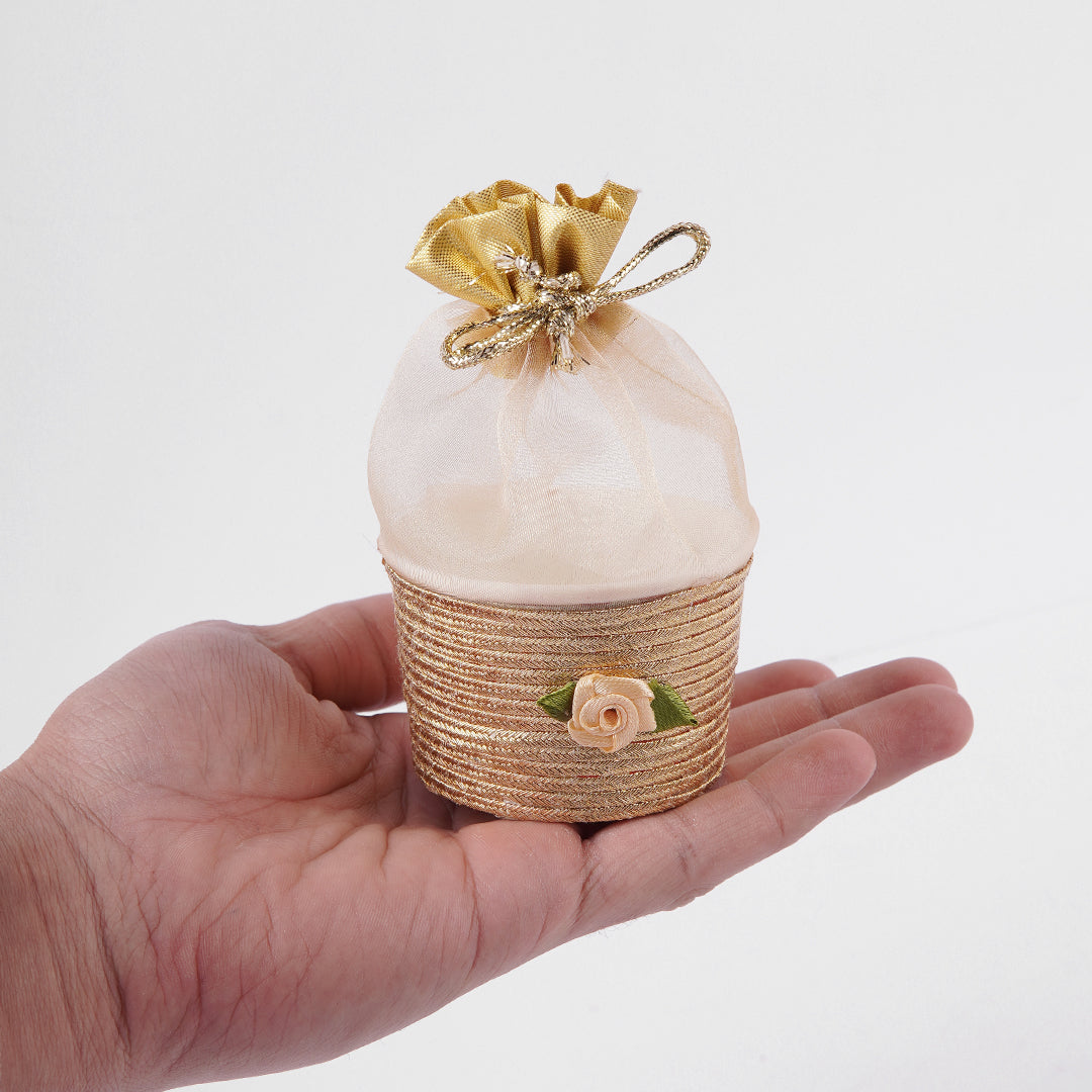 Pack of 10 - Organza Gift Pouches | Sheer Drawstring Bags for Weddings, Parties & Favors