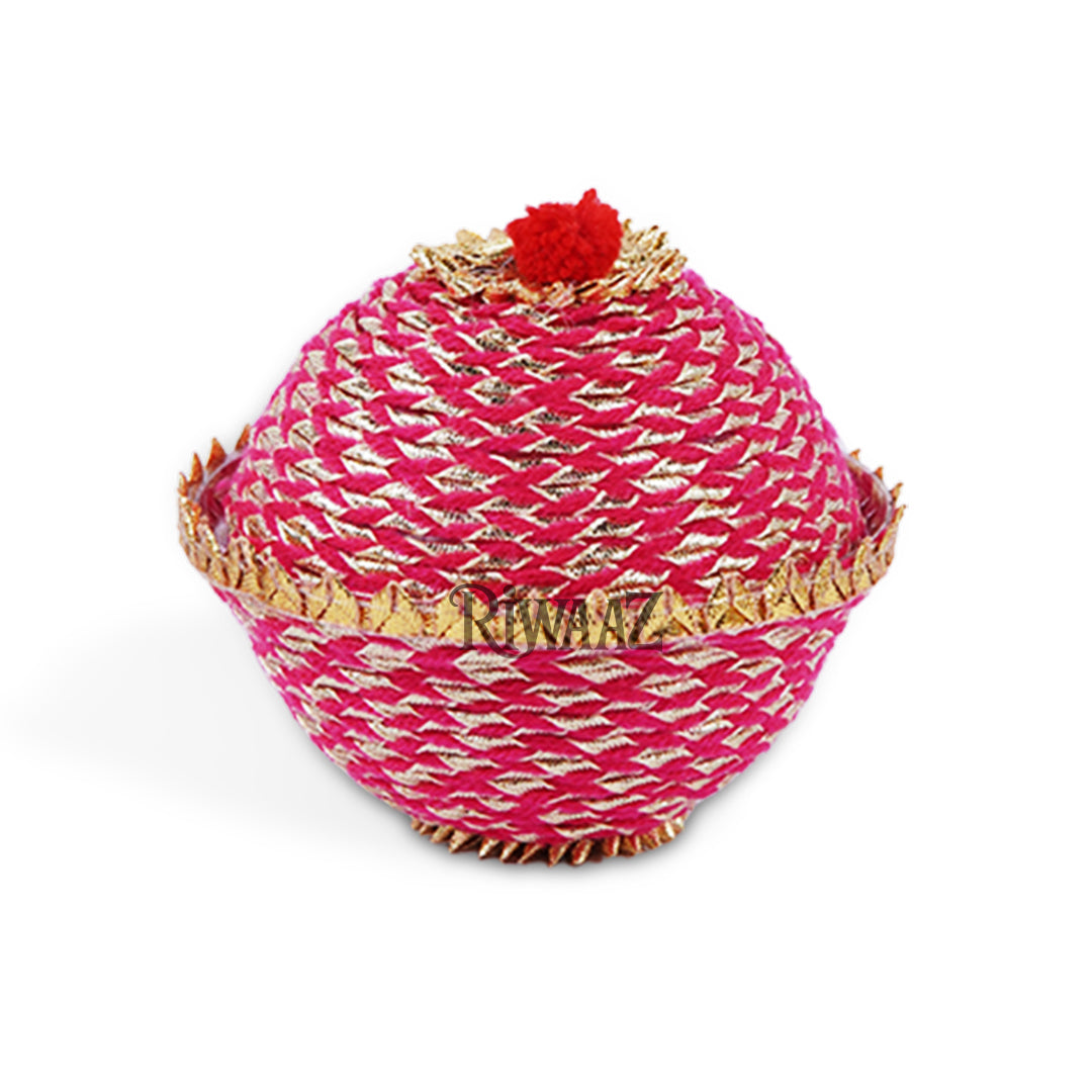 Multi Color - 25 Pcs Matki Box Bid Box For Nikkah, Mehndi Dholki Box Wedding Matki Pouches Wedding