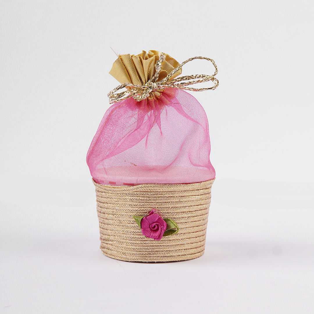Pack of 10 - Organza Gift Pouches | Sheer Drawstring Bags for Weddings, Parties & Favors