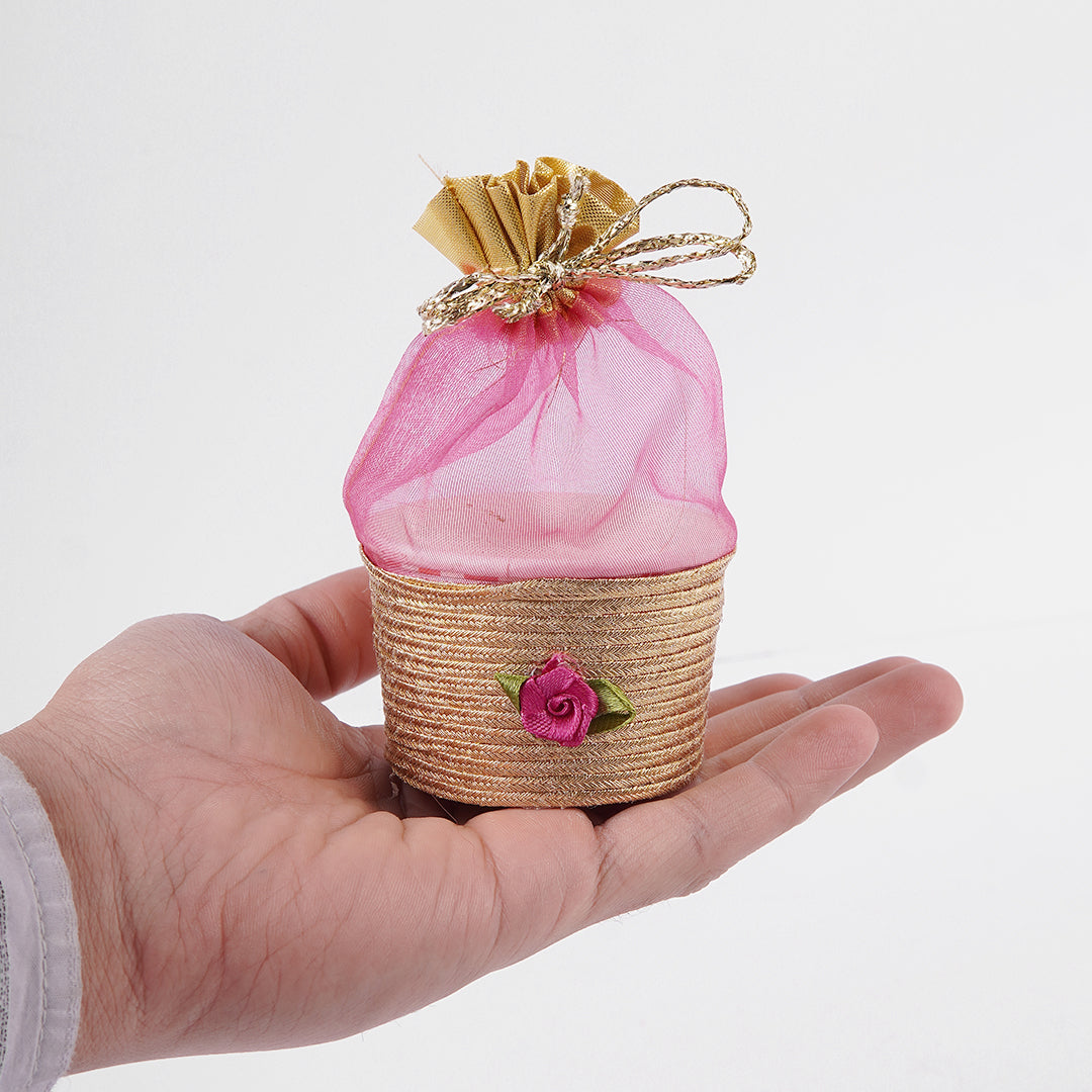 Pack of 10 - Organza Gift Pouches | Sheer Drawstring Bags for Weddings, Parties & Favors