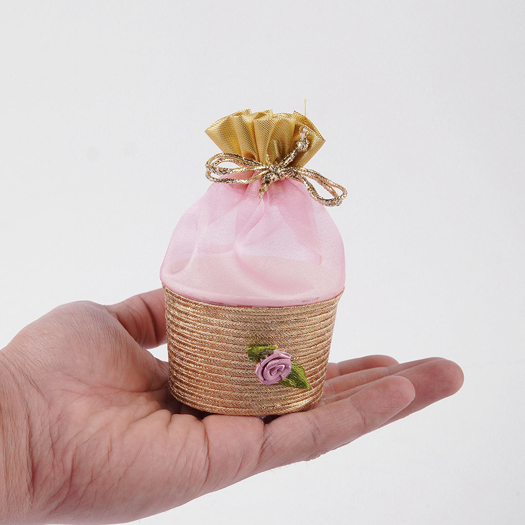 Pack of 10 - Organza Gift Pouches | Sheer Drawstring Bags for Weddings, Parties & Favors