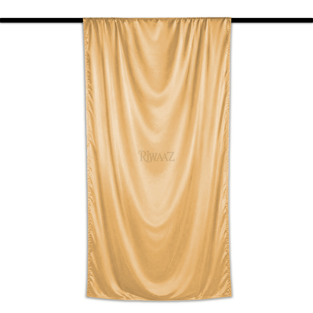 Satin Fabric Curtain – South Asian Wedding & Event Backdrop
