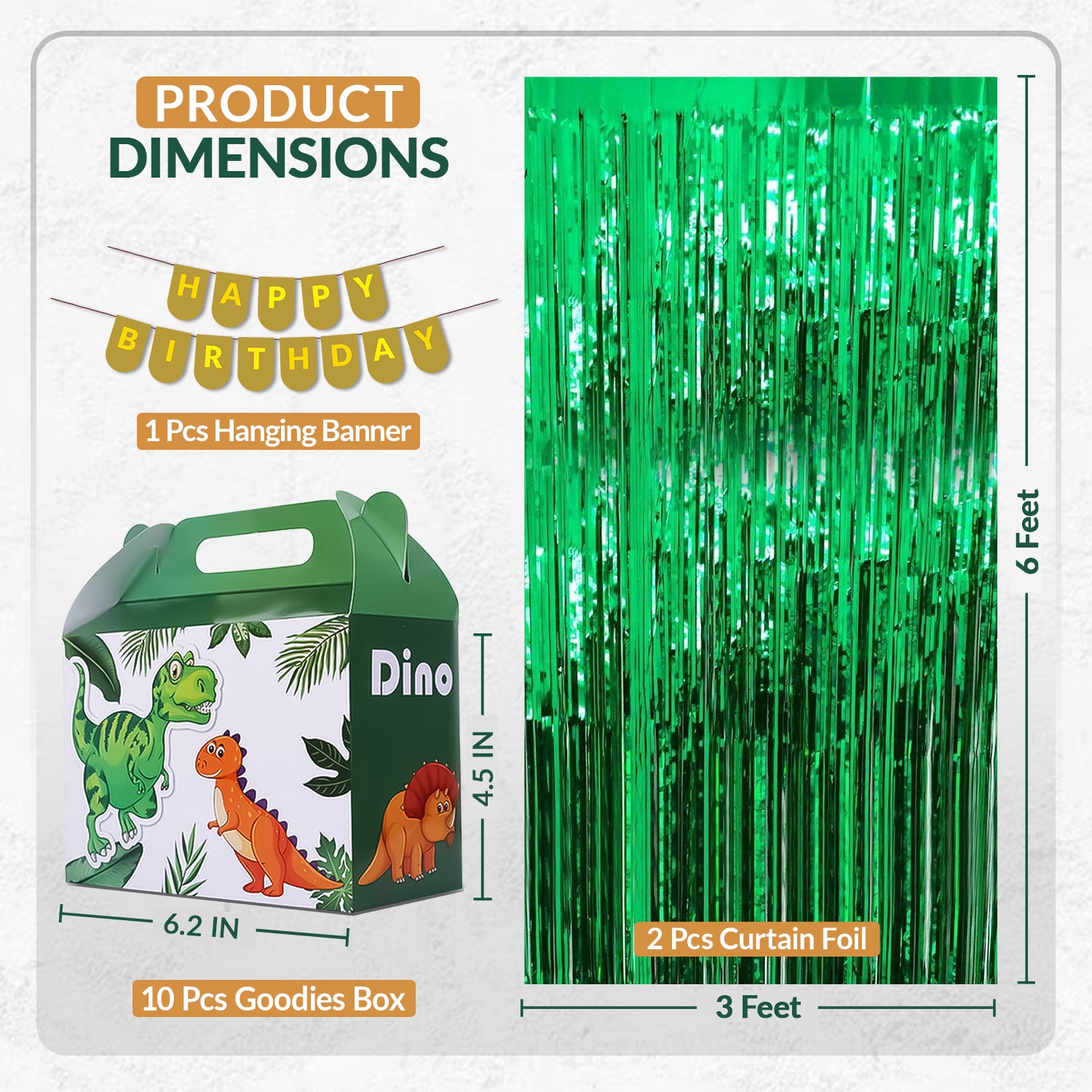 Dinosaur Balloon Kits Arch for Birthday Party, Balloon Garland Kit,Dino Theme Birthday Party Decoration Backdrop, Indoor Decoration