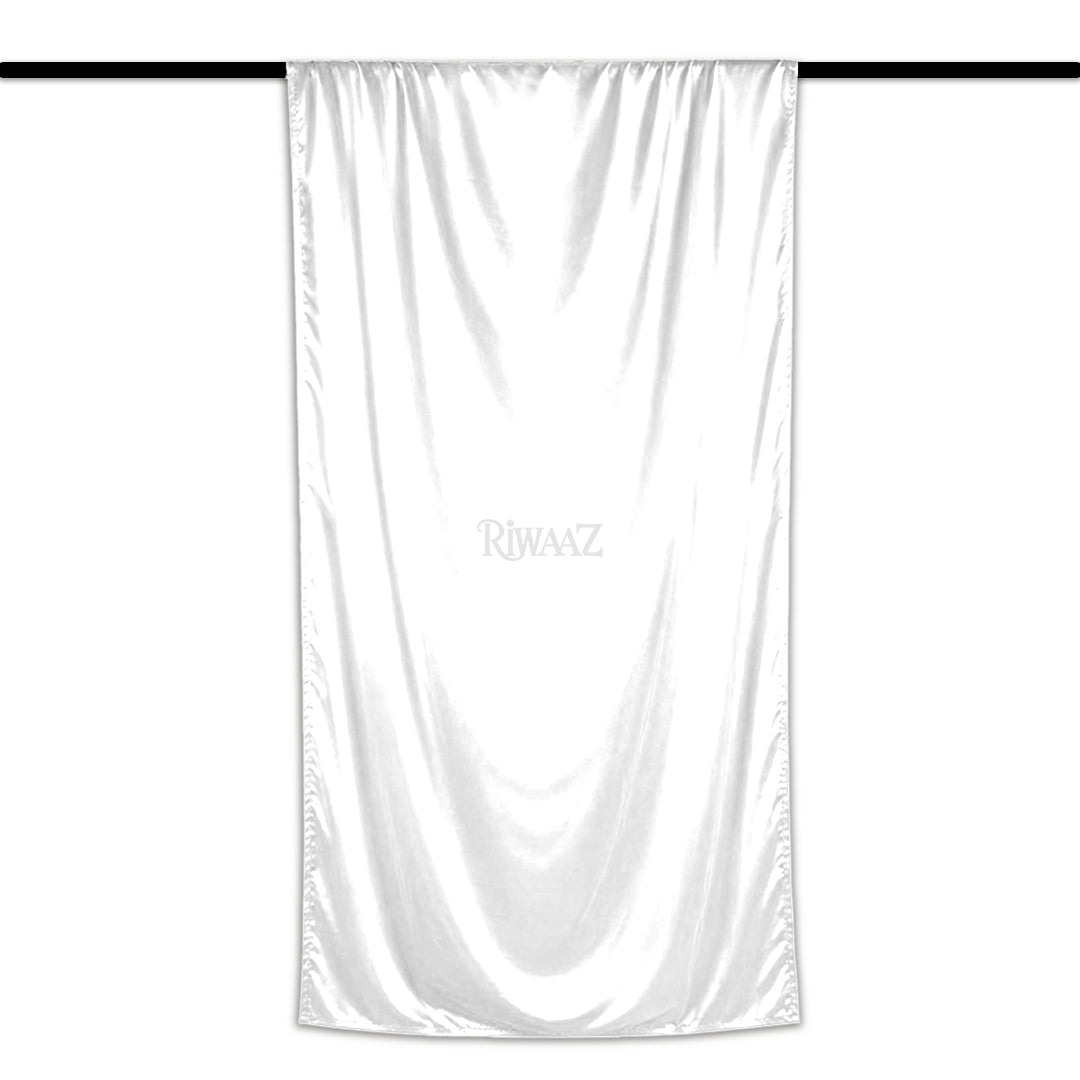 Satin Fabric Curtain – South Asian Wedding & Event Backdrop