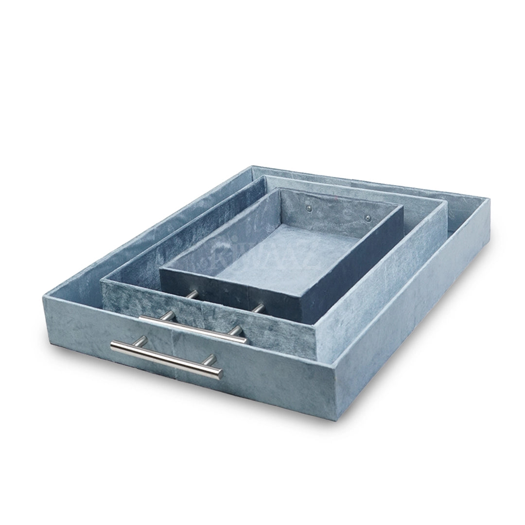 Set of 3 - Velvet Trays