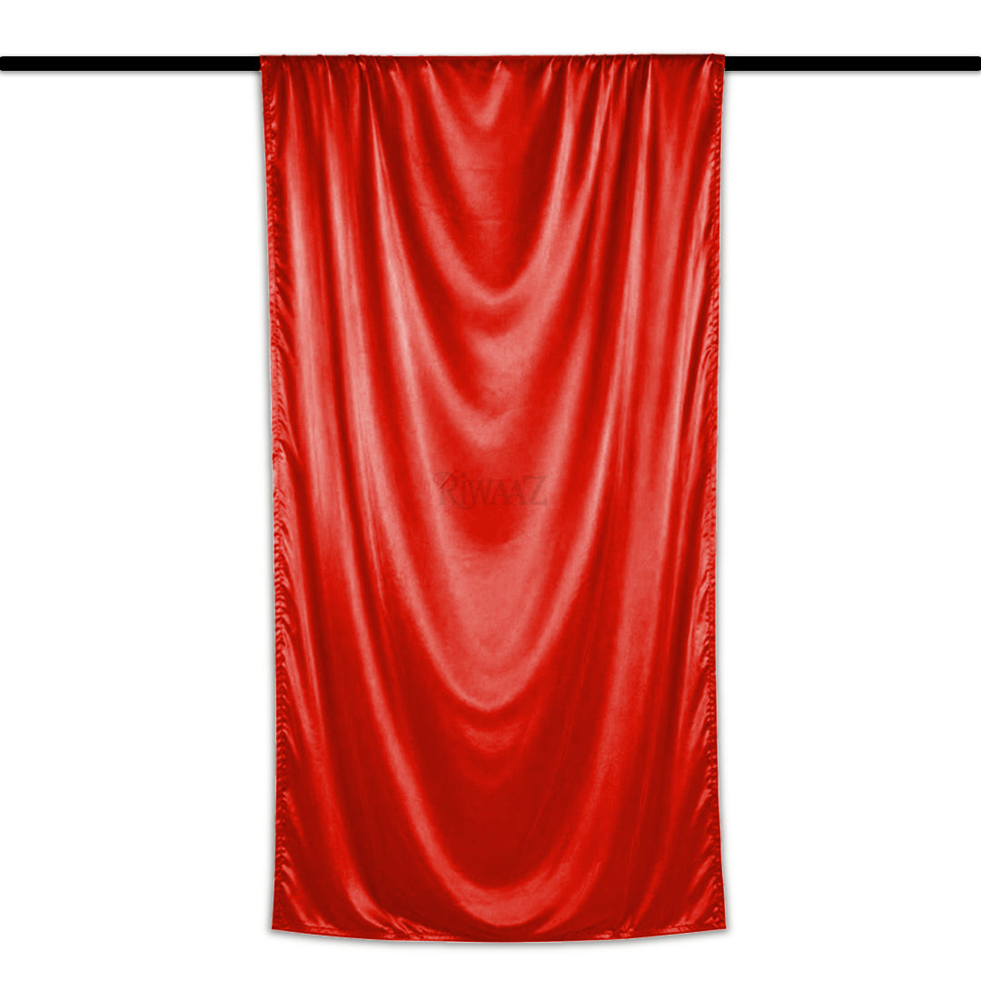 Satin Fabric Curtain – South Asian Wedding & Event Backdrop