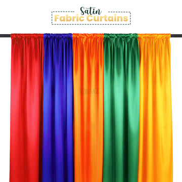 Satin Fabric Curtain – South Asian Wedding & Event Backdrop
