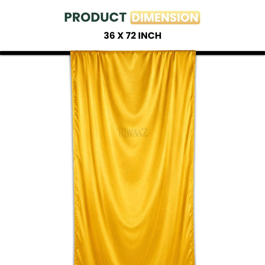 Satin Fabric Curtain – South Asian Wedding & Event Backdrop