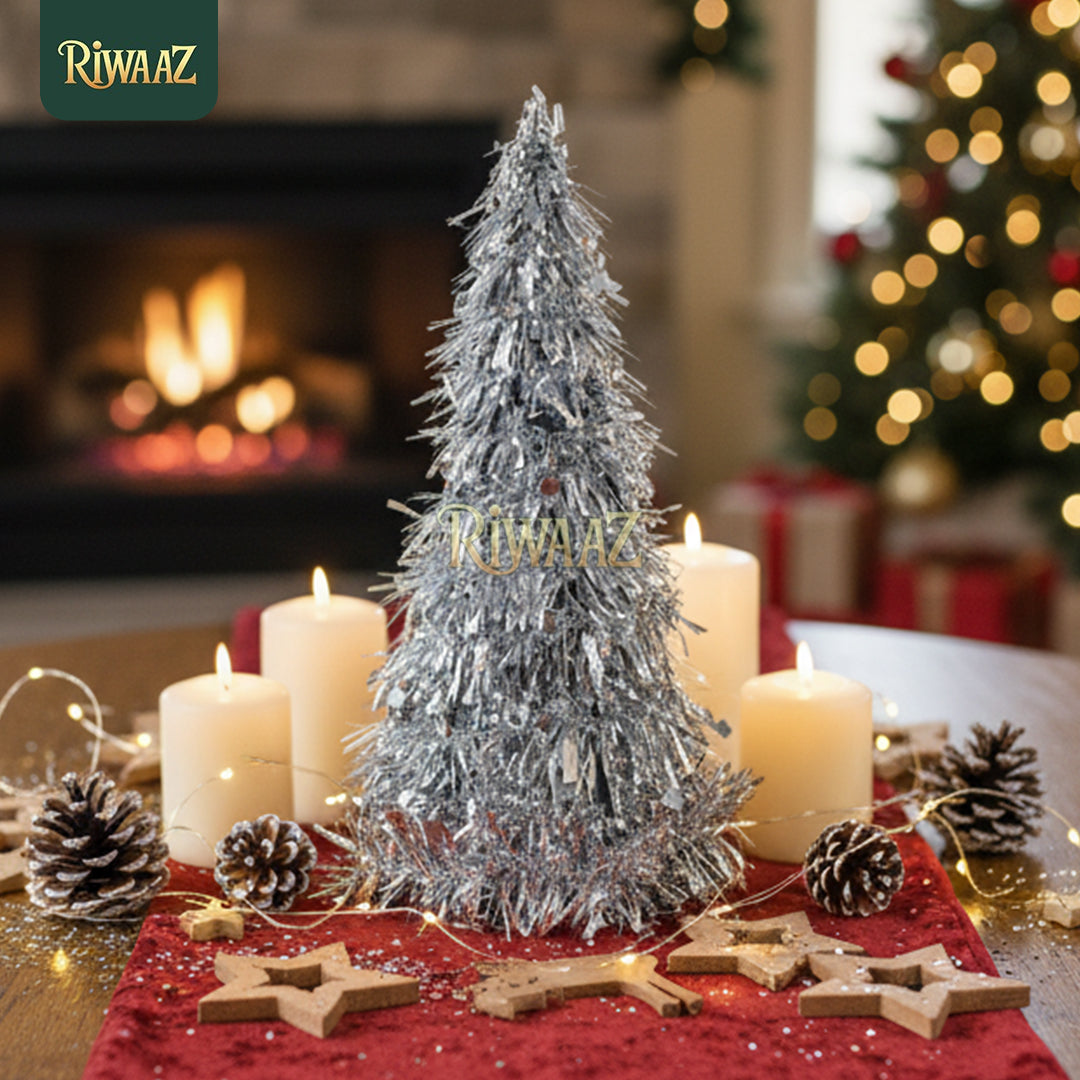 Festive Mini Christmas Tree 1 Pcs – Compact Tabletop Holiday Decoration for Home & Parties