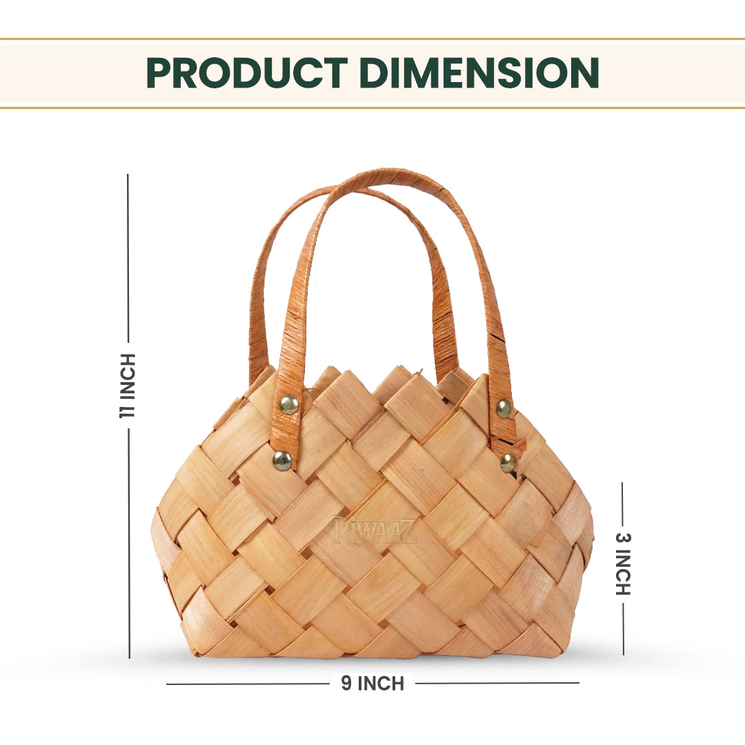 Set of 2 - Woven Baskets