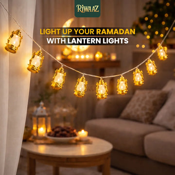 Ramadan Lantern String Lights – Islamic Home Decoration