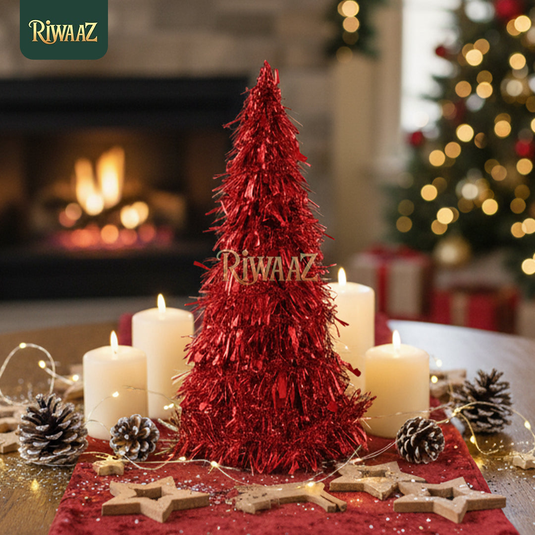 Festive Mini Christmas Tree 1 Pcs – Compact Tabletop Holiday Decoration for Home & Parties