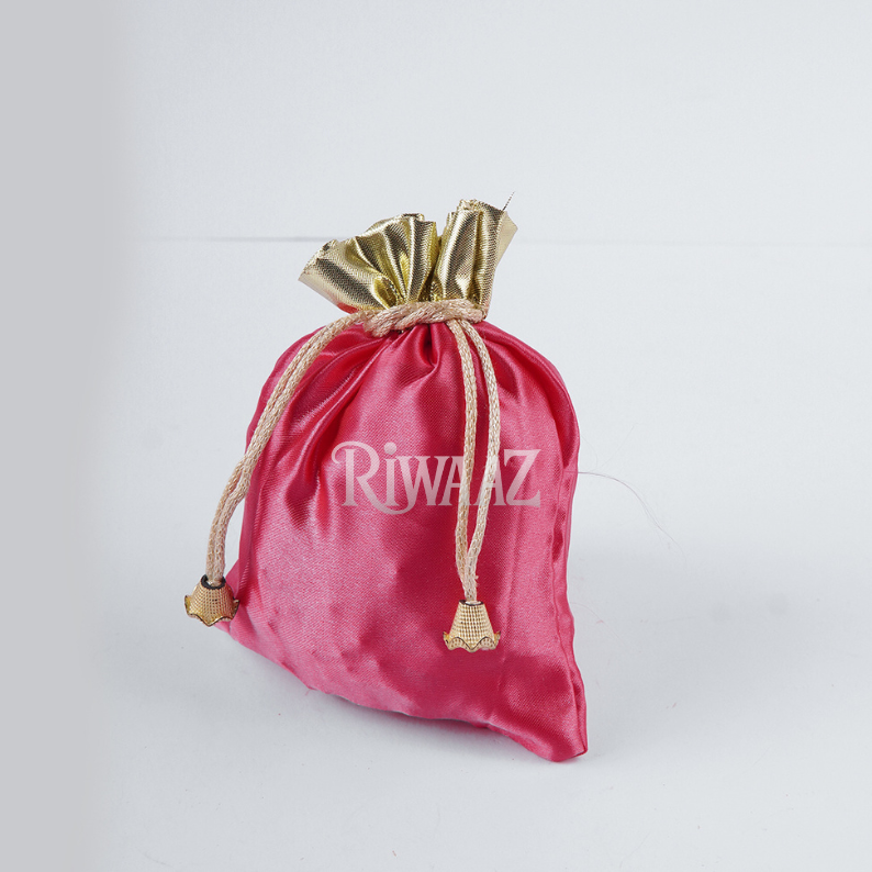 Pack of 50 - Velvet Pouches for wedding, nikkah cermony