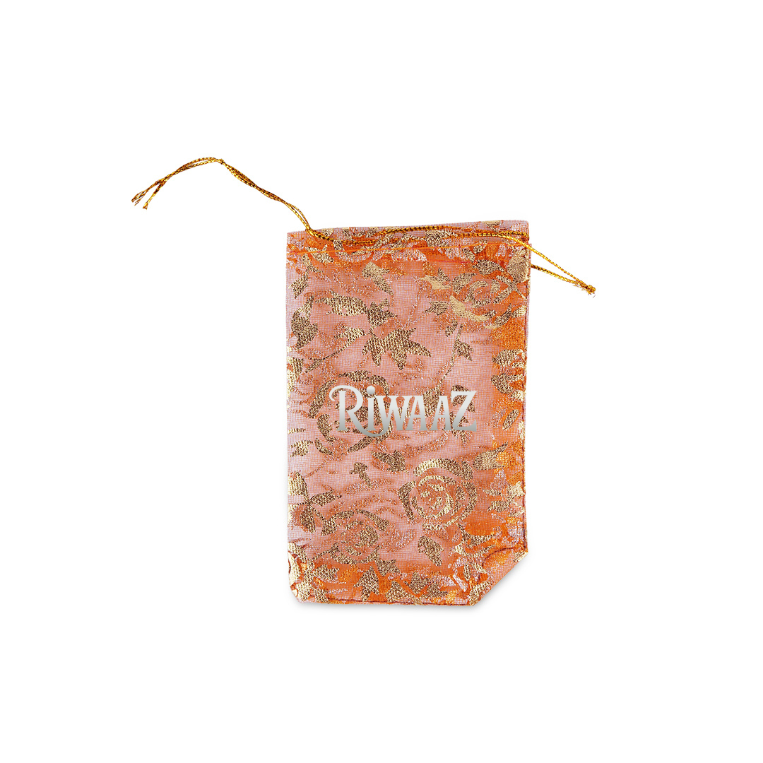 50 Pcs Multi Color Organza Fabric Nikkah Pouches For Nikkah Wedding Pouches – Elegant Gift Bags Celebration Vivah Wedding and Occasions