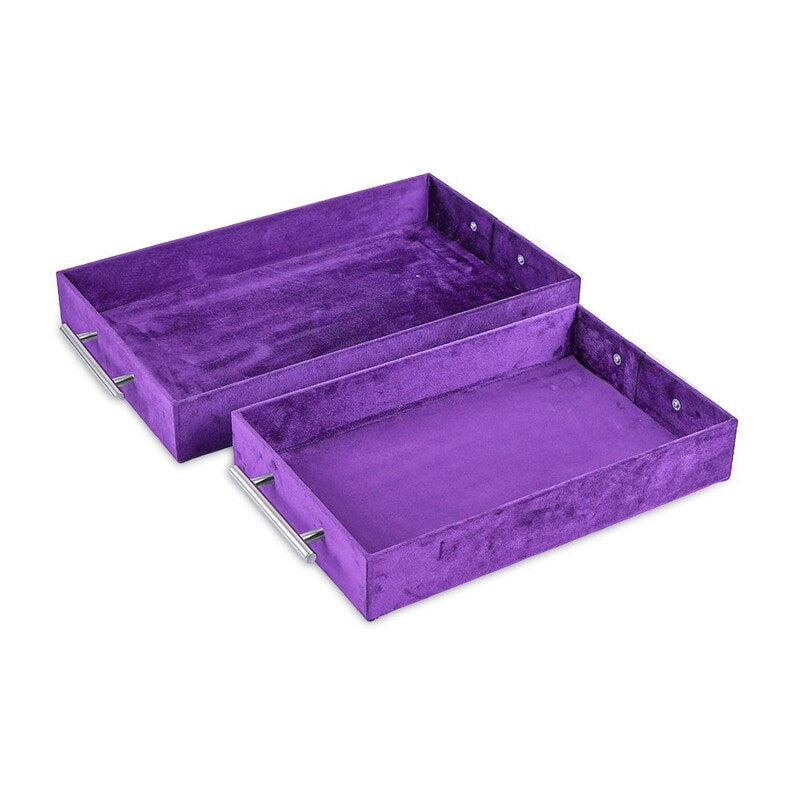 Velvet Trays Set